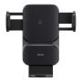 Автомобильный держатель с функцией беспроводной зарядки Baseus Wisdom Auto Alignment Car Mount Wireless Charger (QI 15W) Air Outlet Base (CGZX000001) Черный Автомобильный держатель с функцией беспроводной зарядки Baseus Wisdom Auto Alignment Car Mount Wireless Charger (QI 15W) Air Outlet Base (CGZX000001) Черный