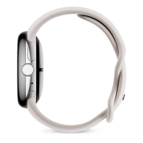 Часы Pixel Watch 2, 41 мм, Wi-Fi, Silver/Porcelain, серебристый Часы Pixel Watch 2, 41 мм, Wi-Fi, Silver/Porcelain, серебристый