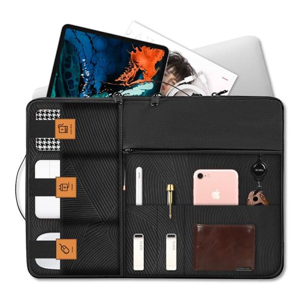 Сумка для ноутбуков 16″ WiWU Alpha Double Layer Sleeve Черный Сумка для ноутбуков 16″ WiWU Alpha Double Layer Sleeve Черный