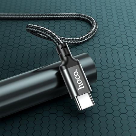 Кабель hoco. Super Fast Charging Data Cable разъем Type-C – Type-C, 1 м (X14) Черный Кабель hoco. Super Fast Charging Data Cable разъем Type-C – Type-C, 1 м (X14) Черный