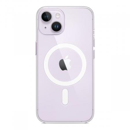 Чехол Clear Case MagSafe для iPhone 14 Прозрачный Чехол Clear Case MagSafe для iPhone 14 Прозрачный
