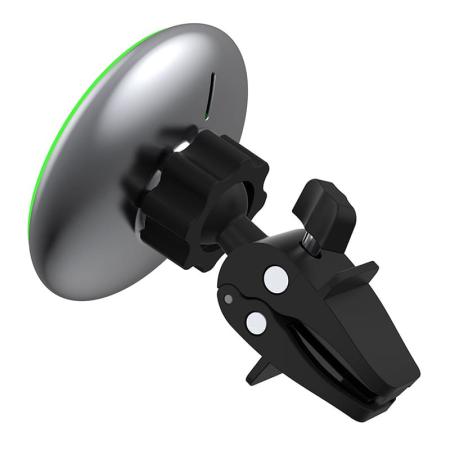 Магнитный держатель c зарядкой WiWU LIBERATOR 15W (CH-308) Черный Магнитный держатель c зарядкой WiWU LIBERATOR 15W (CH-308) Черный