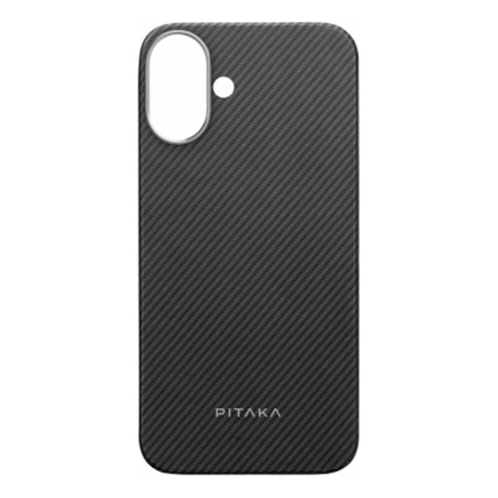 Чехол для iPhone 16 Pitaka Ultra-Slim Case (KI1601A) Черный Чехол для iPhone 16 Pitaka Ultra-Slim Case (KI1601A) Черный