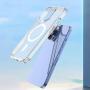 Чехол для iPhone 15 Pro с Magsafe Mutural Jingtou Series Прозрачный Чехол для iPhone 15 Pro с Magsafe Mutural Jingtou Series Прозрачный