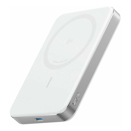 Внешний портативный аккумулятор Anker MagGo Ultra-Slim A1664 , беспроводная зарядка,10000 mAh, белый Внешний портативный аккумулятор Anker MagGo Ultra-Slim A1664 , беспроводная зарядка,10000 mAh, белый