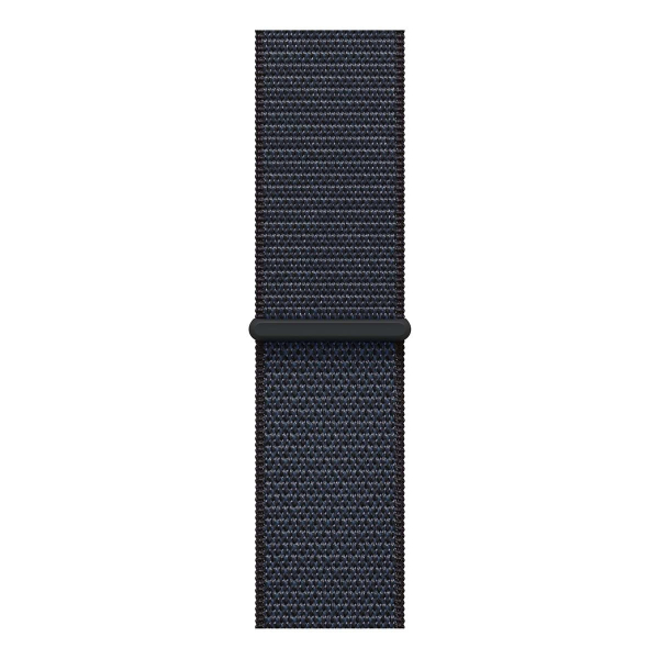 Apple Watch Series 10, 42 мм корпус из алюминия цвета «Jet Black», ремешок Sport Loop цвета «Ink» Apple Watch Series 10, 42 мм корпус из алюминия цвета «Jet Black», ремешок Sport Loop цвета «Ink»