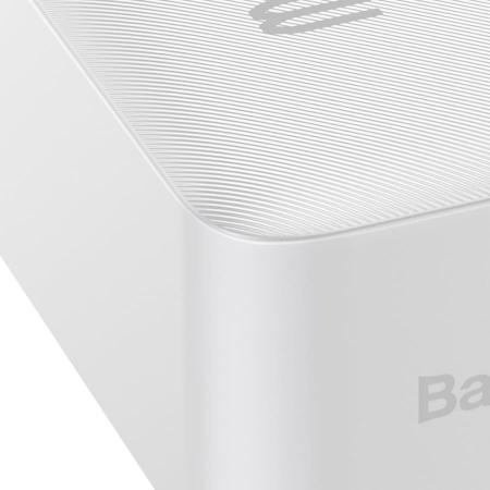 Внешний аккумулятор Baseus Bipow Digital Display Power Bank 30000mAh 15W PPDML-K02 (PPBD30) Белый Внешний аккумулятор Baseus Bipow Digital Display Power Bank 30000mAh 15W PPDML-K02 (PPBD30) Белый