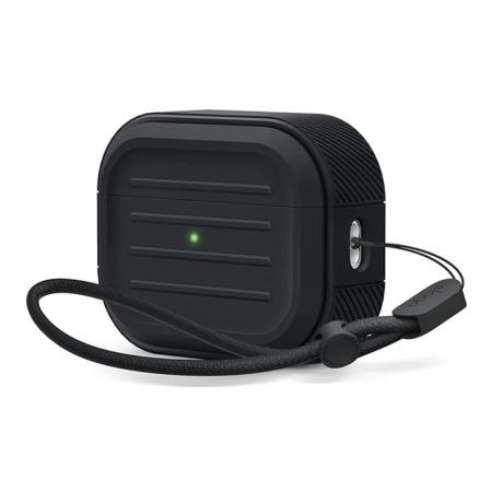 Чехол для AirPods Pro 2 (all) Elago EDC Armor TPU case with Round strap (EAPP2C-ARMOR+ROSTR-BK) Черный Чехол для AirPods Pro 2 (all) Elago EDC Armor TPU case with Round strap (EAPP2C-ARMOR+ROSTR-BK) Черный