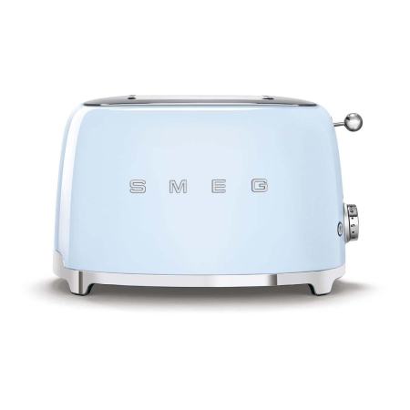 Тостер на 2 ломтика SMEG 50s style (TSF01PBEU) Пастельный голубой Тостер на 2 ломтика SMEG 50s style (TSF01PBEU) Пастельный голубой