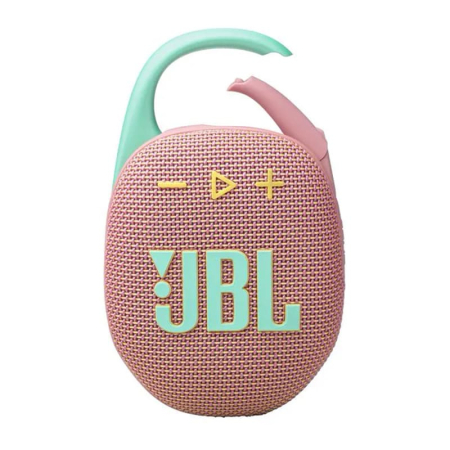 Портативная колонка JBL Clip 5 Pink, розовый Портативная колонка JBL Clip 5 Pink, розовый