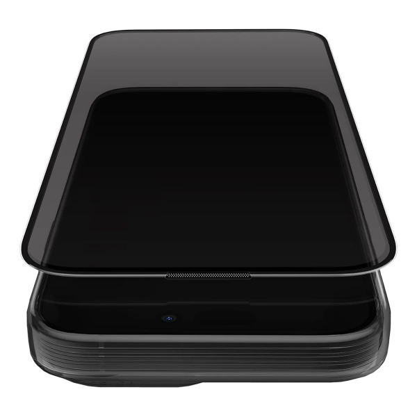 Защитное стекло для iPhone 16 Pro Max UNIQ OPTIX (+installer) Privacy +Dust Filter, Clear/Black