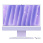 Apple iMac 24" (M4 8C CPU, 8C GPU, 2024) Retina 4,5K, 16Gb, 256Gb SSD (MWUH3) Purple, фиолетовый Apple iMac 24" (M4 8C CPU, 8C GPU, 2024) Retina 4,5K, 16Gb, 256Gb SSD (MWUH3) Purple, фиолетовый