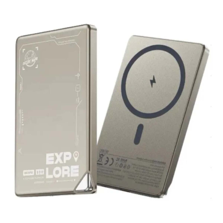 Внешний аккумулятор WiWU Power Bank 5000mAh (Wi-P019) Gold, золотой Внешний аккумулятор WiWU Power Bank 5000mAh (Wi-P019) Gold, золотой