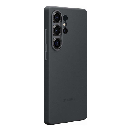 Чехол для Samsung Galaxy S25 Ultra Silicone Case Черный Чехол для Samsung Galaxy S25 Ultra Silicone Case Черный