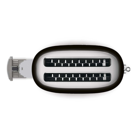 Тостер на 4 ломтика SMEG 50s style (TSF02BLEU) Черный Тостер на 4 ломтика SMEG 50s style (TSF02BLEU) Черный