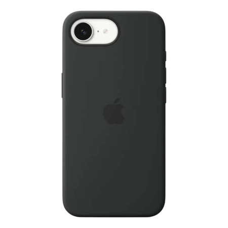 Чехол для iPhone 16e Silicone Сase (6,1) Gray, угольно-серый Чехол для iPhone 16e Silicone Сase (6,1) Gray, угольно-серый