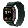 Apple Watch Ultra 2 (2024), 49 мм корпус из титана цвета «Black», ремешок Alpine Loop размера S цвета «Dark Green» Apple Watch Ultra 2 (2024), 49 мм корпус из титана цвета «Black», ремешок Alpine Loop размера S цвета «Dark Green»