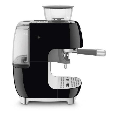 Кофемашина эспрессо со встроенной кофемолкой SMEG 50s style (EGF03BLEU) Чёрный Кофемашина эспрессо со встроенной кофемолкой SMEG 50s style (EGF03BLEU) Чёрный