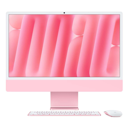 Apple iMac 24" (M4 8C CPU, 8C GPU, 2024) Retina 4,5K, 16Gb, 256Gb SSD (MWUG3) Pink, розовый Apple iMac 24" (M4 8C CPU, 8C GPU, 2024) Retina 4,5K, 16Gb, 256Gb SSD (MWUG3) Pink, розовый