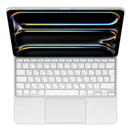 Клавиатура Apple Magic Keyboard для iPad Pro 13" M4 2024 (MWR43) White, белый Клавиатура Apple Magic Keyboard для iPad Pro 13" M4 2024 (MWR43) White, белый