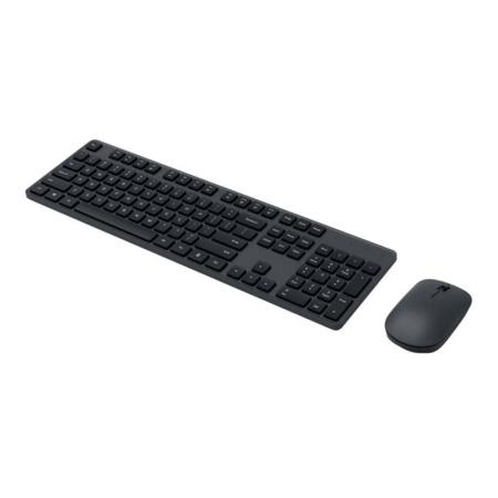 Клавиатура и мышь беспроводные Xiaomi Mijia Wireless Keyboard and Mouse Combo Русские буквы (WXJS01YM) Черный Клавиатура и мышь беспроводные Xiaomi Mijia Wireless Keyboard and Mouse Combo Русские буквы (WXJS01YM) Черный