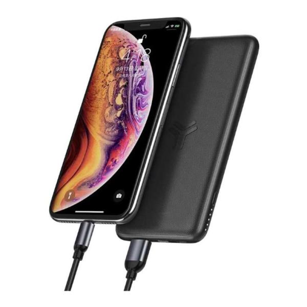 Внешний аккумулятор с функцией беспроводной зарядки Baseus 10000mAh 18W (PPS10-01) Черный