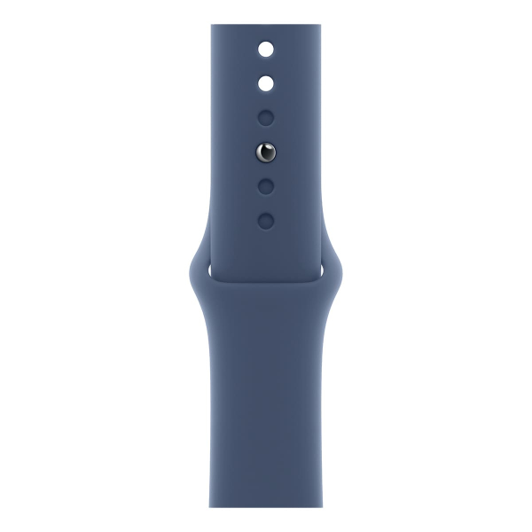 Apple Watch Series 10, 42 мм корпус из алюминия цвета «Silver», ремешок Sport Band размера M/L цвета «Denim» Apple Watch Series 10, 42 мм корпус из алюминия цвета «Silver», ремешок Sport Band размера M/L цвета «Denim»