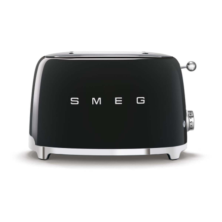 Тостер на 2 ломтика SMEG 50s style (TSF01BLEU) Черный Тостер на 2 ломтика SMEG 50s style (TSF01BLEU) Черный