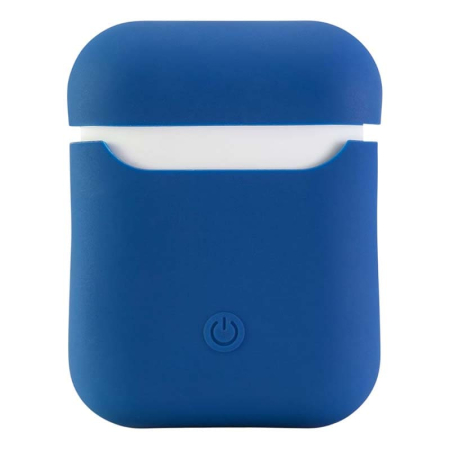 Чехол Case Protection для Apple AirPods Midnight Blue, темно-синий Чехол Case Protection для Apple AirPods Midnight Blue, темно-синий