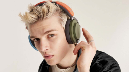 Беспроводные наушники Dyson OnTrac Copper, синий/медь Беспроводные наушники Dyson OnTrac Copper, синий/медь