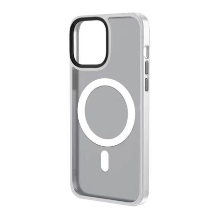 Чехол MOSBROS MagSafe Eushield Series iPhone 15 Pro White, белый Чехол MOSBROS MagSafe Eushield Series iPhone 15 Pro White, белый