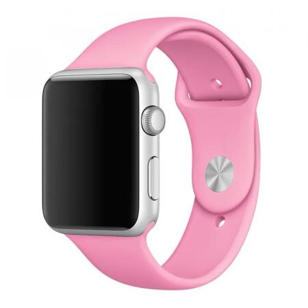 Силиконовый ремешок COTEetCI Silicone Sport Band для Apple Watch 42/44 мм Pink, розовый Силиконовый ремешок COTEetCI Silicone Sport Band для Apple Watch 42/44 мм Pink, розовый