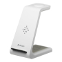 Зарядная станция Deppa 3в1 Charging Stand Twin (24015) White, белый
