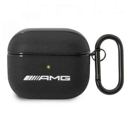 Чехол AMG для Airpods 3 Genuine leather with stamped logo (AMA3SLWK) Черный Чехол AMG для Airpods 3 Genuine leather with stamped logo (AMA3SLWK) Черный