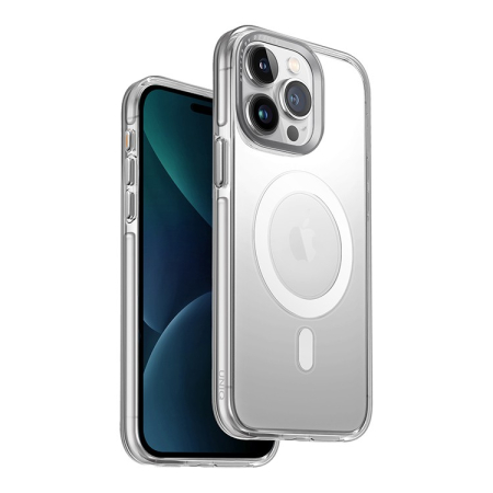 Чехол для iPhone 15 Pro с MagSafe UNIQ Calio (IP6.1P(2023)-CALIOMTRAN) Прозрачный Чехол для iPhone 15 Pro с MagSafe UNIQ Calio (IP6.1P(2023)-CALIOMTRAN) Прозрачный