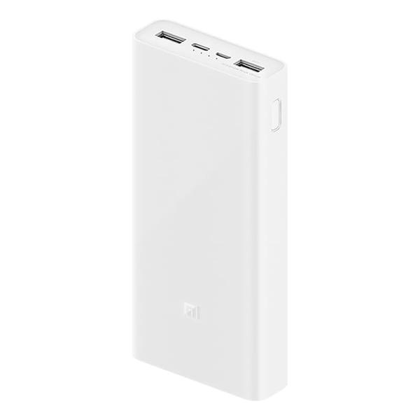 Портативный аккумулятор Xiaomi Mi Power Bank 3 20000mAh 18W (PLM18ZM) Белый