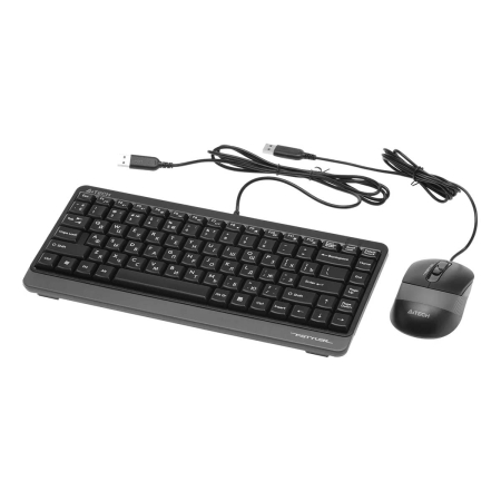 Клавиатура и мышь A4Tech Fstyler F1110 (1919567) Black/Grey, черный/серый Клавиатура и мышь A4Tech Fstyler F1110 (1919567) Black/Grey, черный/серый