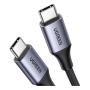 Кабель UGREEN US535 (90440) Type-C - Type-C 240WPD Fast Charging 2м Space Gray, серый