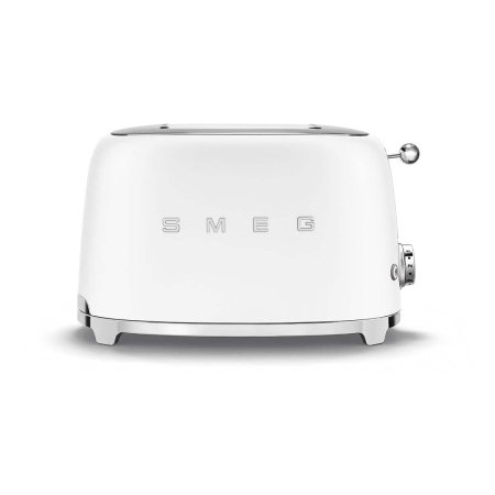 Тостер на 2 ломтика SMEG 50s style (TSF01WHMEU) Белый матовый Тостер на 2 ломтика SMEG 50s style (TSF01WHMEU) Белый матовый