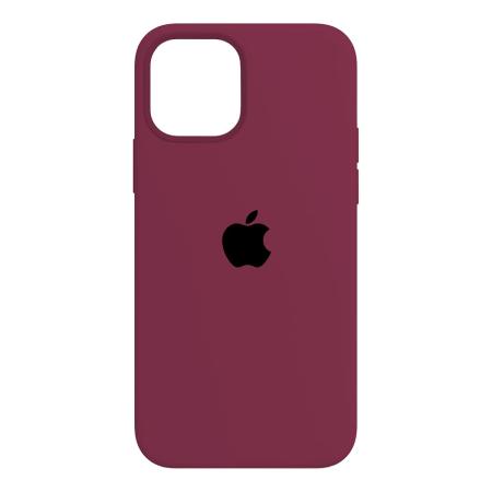 Чехол Silicone Case для Apple iPhone 12/12 Pro Сливовый Чехол Silicone Case для Apple iPhone 12/12 Pro Сливовый