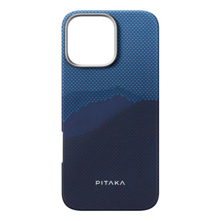 Арамидный чехол для iPhone 16 Pro Max с MagSafe Pitaka StarPeak Tactile Woven Case (KI1602POTH) Арамидный чехол для iPhone 16 Pro Max с MagSafe Pitaka StarPeak Tactile Woven Case (KI1602POTH)