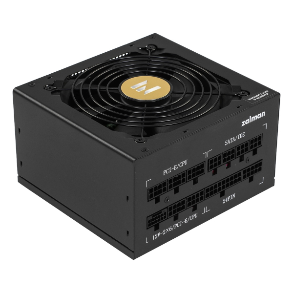 Блок питания Zalman (ZM1000-TMX2SE) Gold, 1000 Вт Чёрный