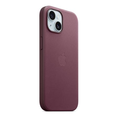 Чехол FineWoven Case для Apple iPhone 15 с MagSafe Mulberry, фиолетовый Чехол FineWoven Case для Apple iPhone 15 с MagSafe Mulberry, фиолетовый