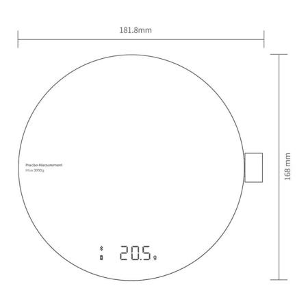 Кухонные весы Xiaomi HOTO (QWCFC001) Черный Кухонные весы Xiaomi HOTO (QWCFC001) Черный