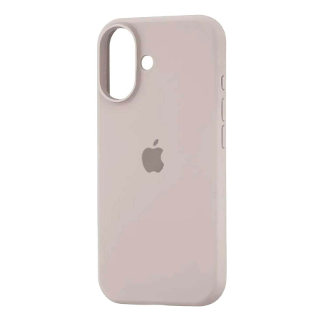 Чехол для Apple iPhone 17 Silicone Case Stone, бежевый Чехол для Apple iPhone 17 Silicone Case Stone, бежевый