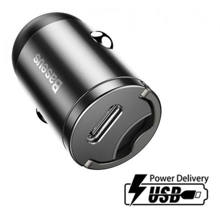 АЗУ Baseus 2 USB Fast Charger 30W Type-C Port Tiny Star Mini PPS (VCHX-B0G) Черный АЗУ Baseus 2 USB Fast Charger 30W Type-C Port Tiny Star Mini PPS (VCHX-B0G) Черный
