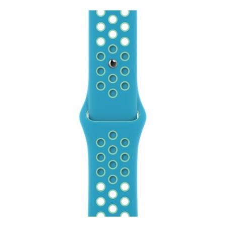 Ремешок Nike+ "Silicone Sport Band" Apple Watch 42/44 мм Сине-голубой Ремешок Nike+ "Silicone Sport Band" Apple Watch 42/44 мм Сине-голубой