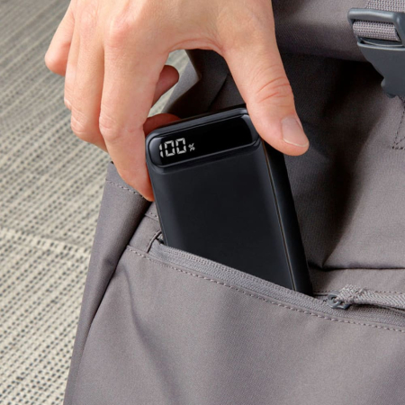 Внешний АКБ с дисплеем Deppa NRG Turbo V2 10000mAh (33637) Черный Внешний АКБ с дисплеем Deppa NRG Turbo V2 10000mAh (33637) Черный