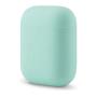 Чехол для Apple AirPods 1/2 Silicone Case Pale Green, бледно-зеленый Чехол для Apple AirPods 1/2 Silicone Case Pale Green, бледно-зеленый