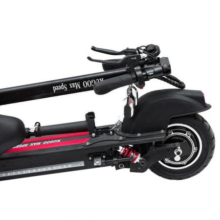 Электросамокат Kugoo Max speed 11Ah Black, черный